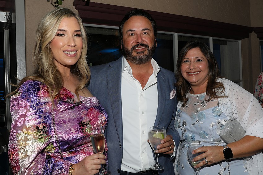 Emily and Dr. José Pizarro with Michelle Rivas