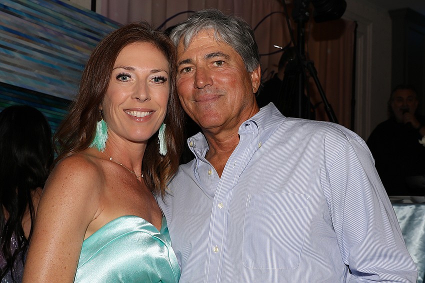 Heidi and Jerry Wells came out to support Southside Elementary.