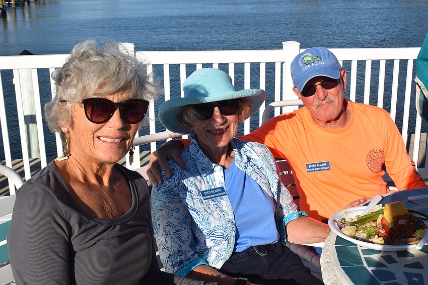 Patricia Johnson, Judy and Jerry Blaine