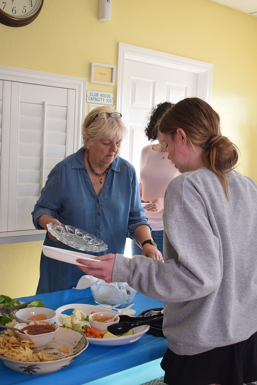 Donna Hefner and Sarah Ronspies