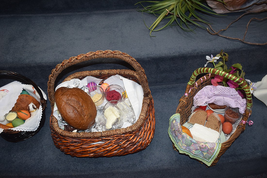 St. Mary Star of the Sea hosted Blessing of the Easter Baskets on March 30.