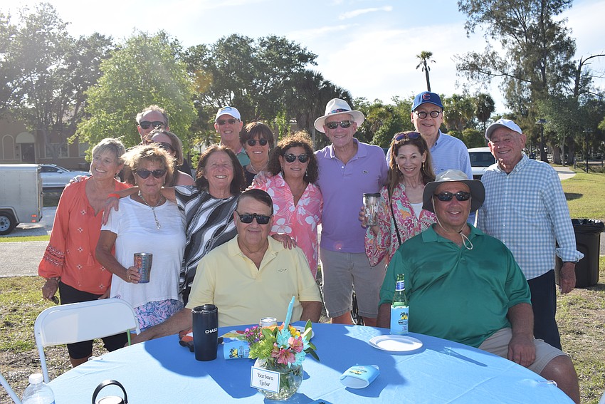 The Lieber family celebrates Andy Lieber's birthday at Savor the Sounds.