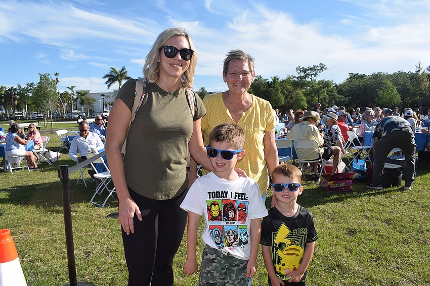 Dianne Kohler, Collen, Jacob and Charlie Gee