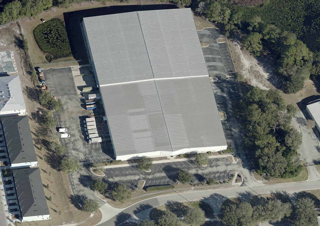 The Vista Products Inc. warehouse at 8801 Corporate Square Court is west of Southside Boulevard about 1 mile south of Atlantic Boulevard.