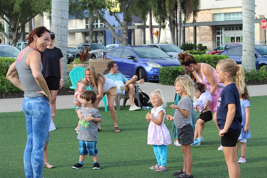 Miss Jodi leads the kids through fun dance routines every other week for the UTC Kids Club.