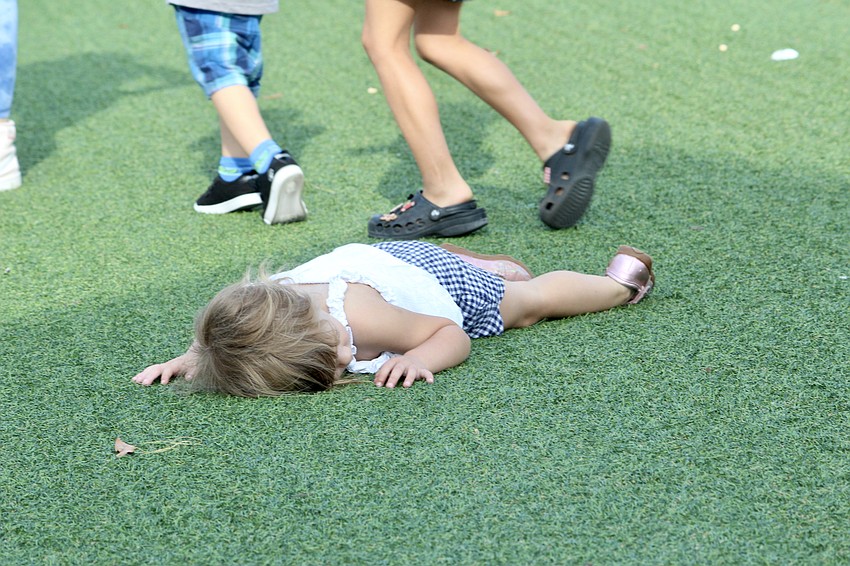 While the other kids creep around during 