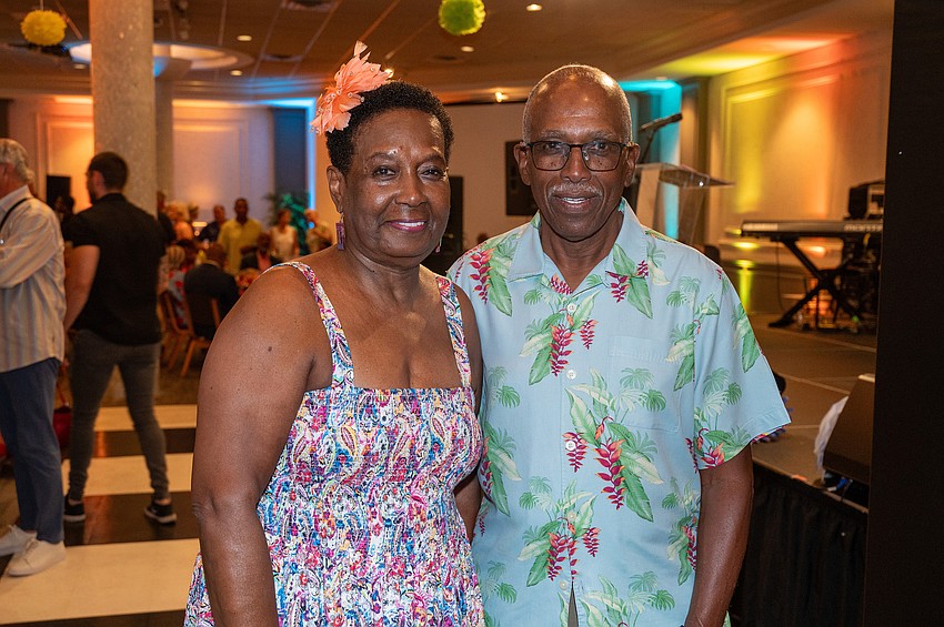 Chair Board of Trustees Doris Johnson and Larry Green