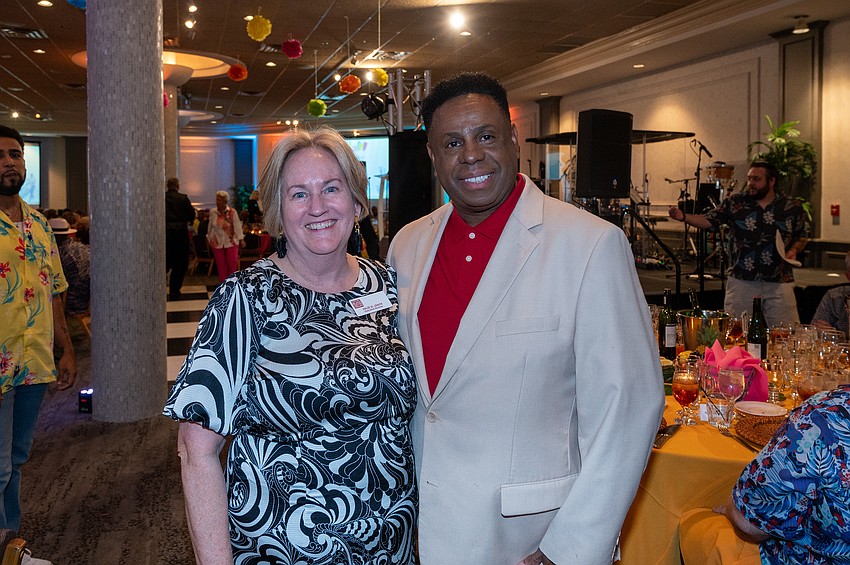 Executive Director Julie Leach and Founder/Artistic Director Nate Jacobs