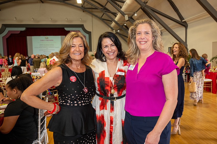 Claudia Cardillo, Kay Mathers and Liz Barker