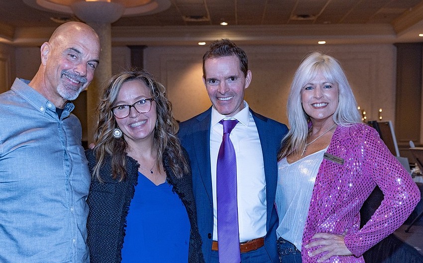 Larry Deam, Executive Director Kelly Deam, Co-founder Tony McEachern and Allison Adams