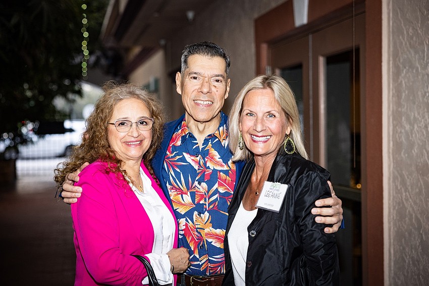 Yasmine and Juan Franco with LeeAnne Moody