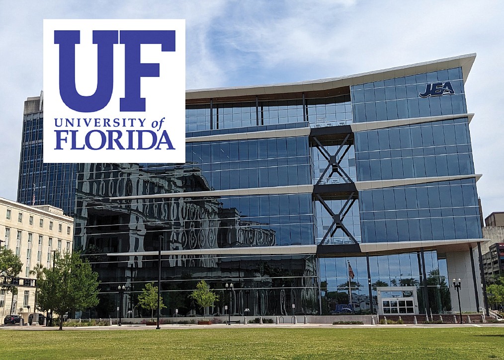 The University of Florida has agreed to lease temporary space for its new Jacksonville graduate studies center on the fifth floor of the JEA headquarters building at 225 N. Pearl St. Downtown near the Duval County Courthouse.