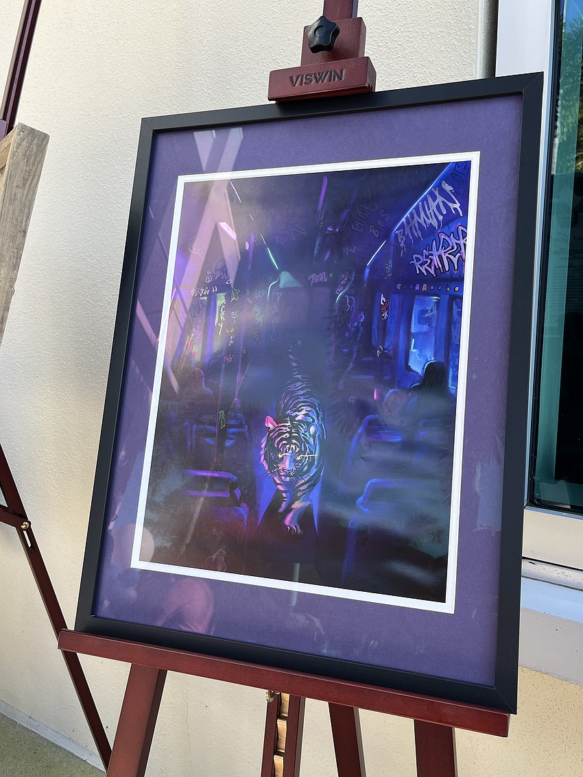 Braden River High School's Barbara Baeza's work 