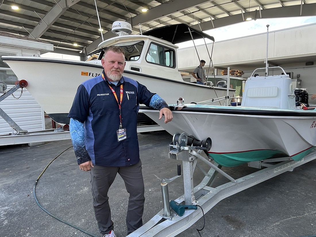 Freddie Fowler, a Marine Service Technology instructor at Manatee Technical College, has been named American Boat and Yacht Council Foundation's Educator of the Year.