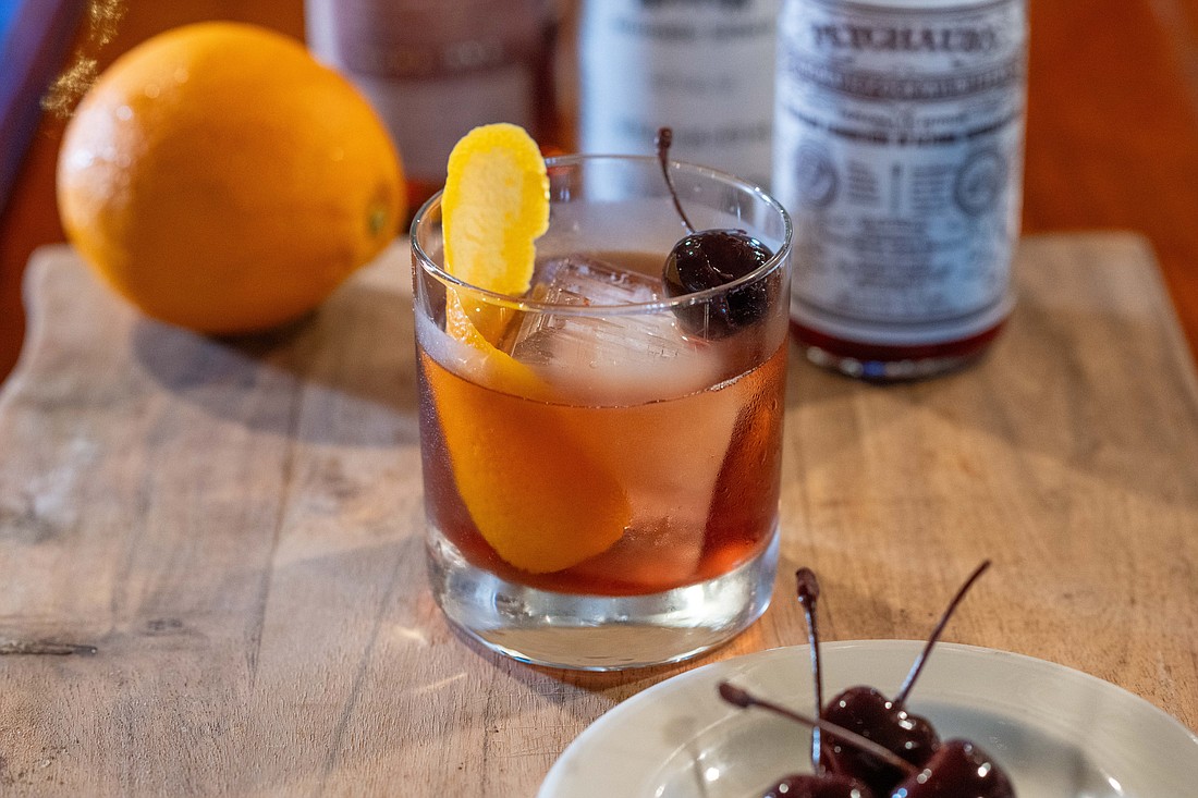 An old fashioned from Euphemia Haye, which will be serving a whiskey cocktail at Set the Bar.