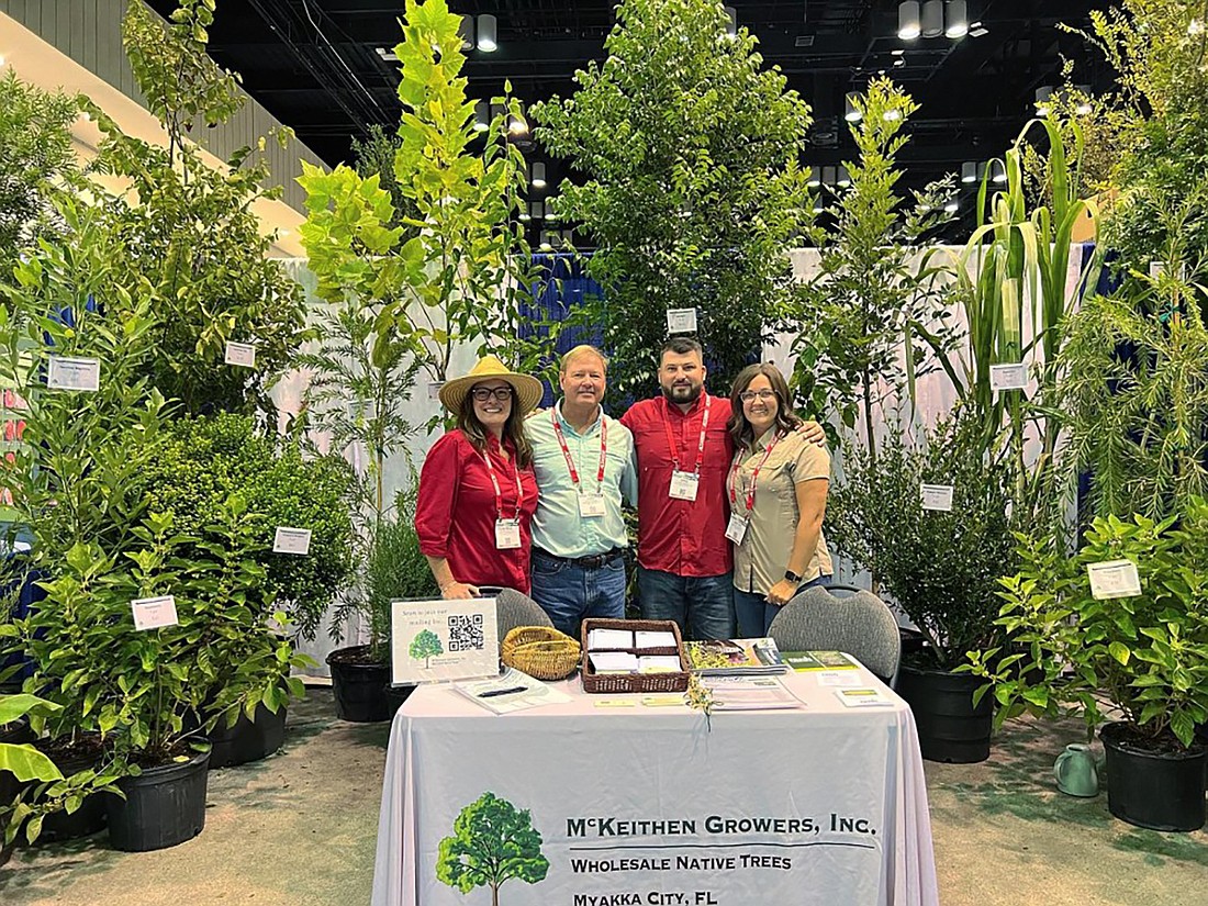 Myakka City's Patricia McKeithen and her husband, Eddie McKeithen, and Christopher Moberly and his wife, Brittany Moberly, are opening McKeithen Growers for an Earth Day Native Plant Sale.