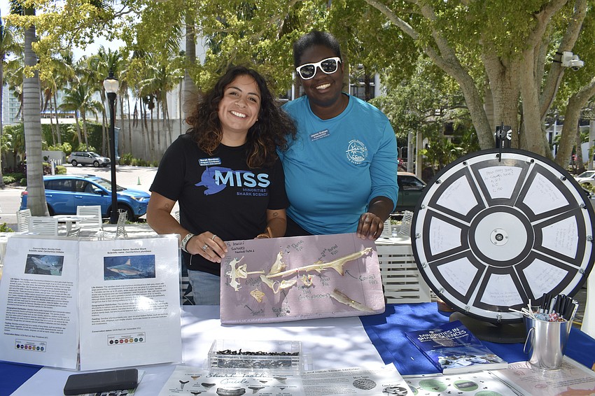 Norah Mendoza and Jasmin Graham of Minorities in Shark Sciences