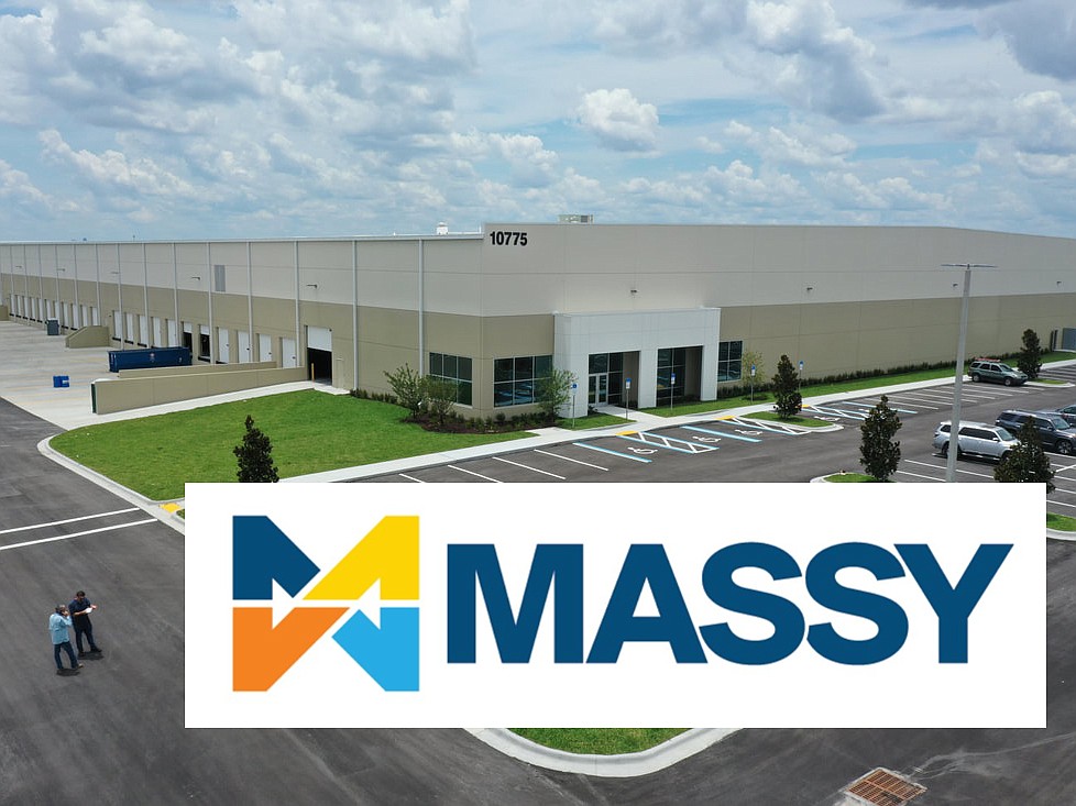 The Massy Distribution Properties warehouse at 10775 Yeager Road in Imeson International Industrial Park.