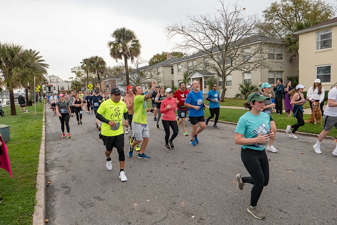 The Gate River Run is an annual event that brings visitors to Jacksonville.