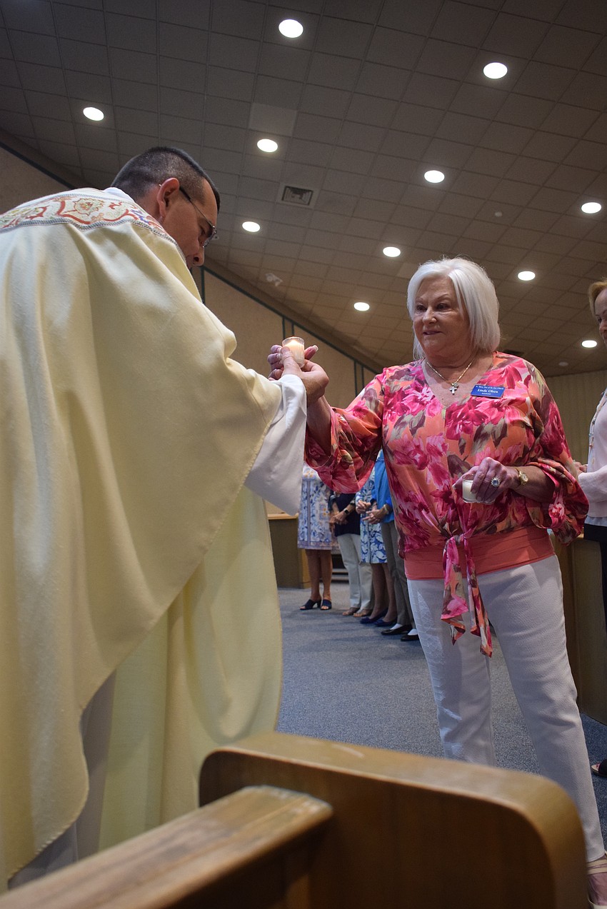 The Rev. Robert Dziedziak and Linda Olsen