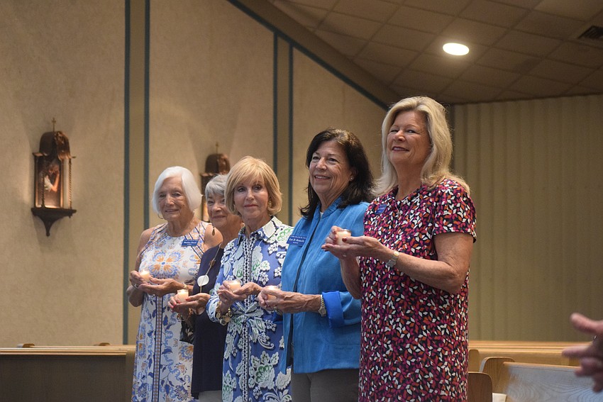 Marilyn Davol, Mary Del Pup, Susan Clarke, Lynn Kennelly and Kay Kochenderfer