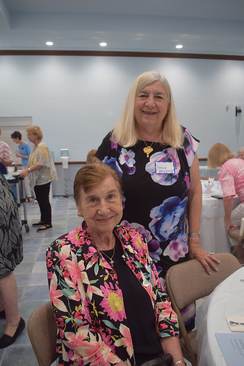 Dolores Engelke and Ginny Akhoury