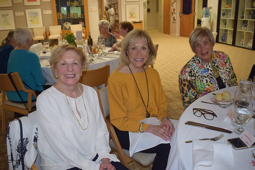 Sandy Krause, Terry Neis and Ronni Bernard