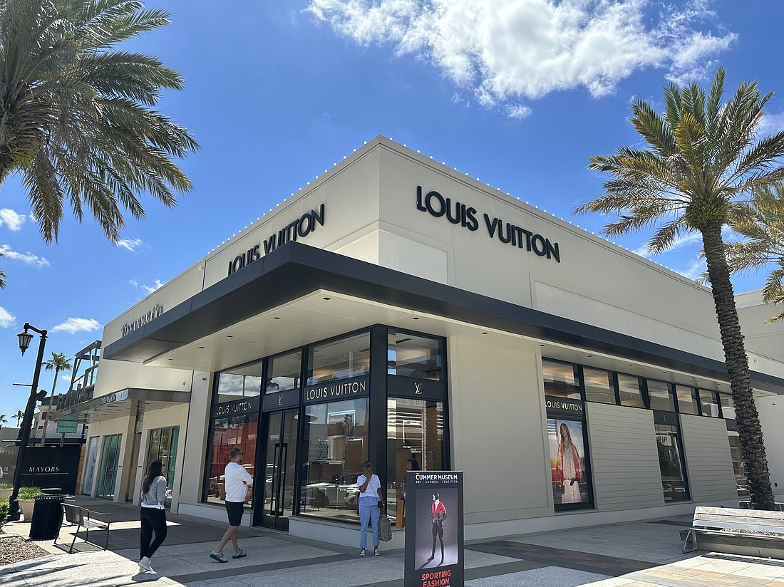 Louis Vuitton opened in 2007 at 4834 River City Drive, Unit 101, in the second phase of St. Johns Town Center.