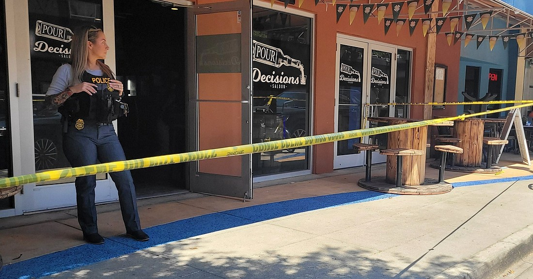 Officers executed a search warrant at the bar on 12th Street West in Bradenton.