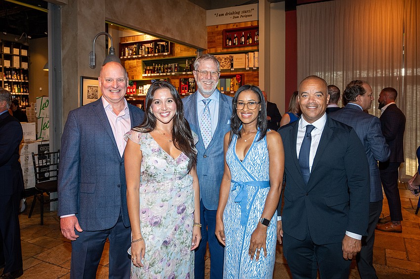 Joel Oldham, Lindsey Colaci, John Leeming, Locasta Bauer and Devin White