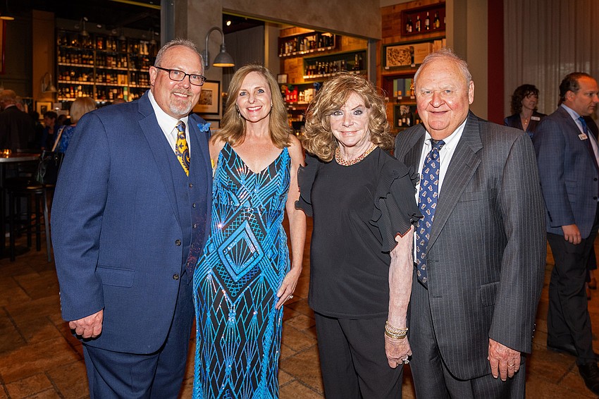 Douglass and Sabrina Staley with Faye and Jerry Bainbridge