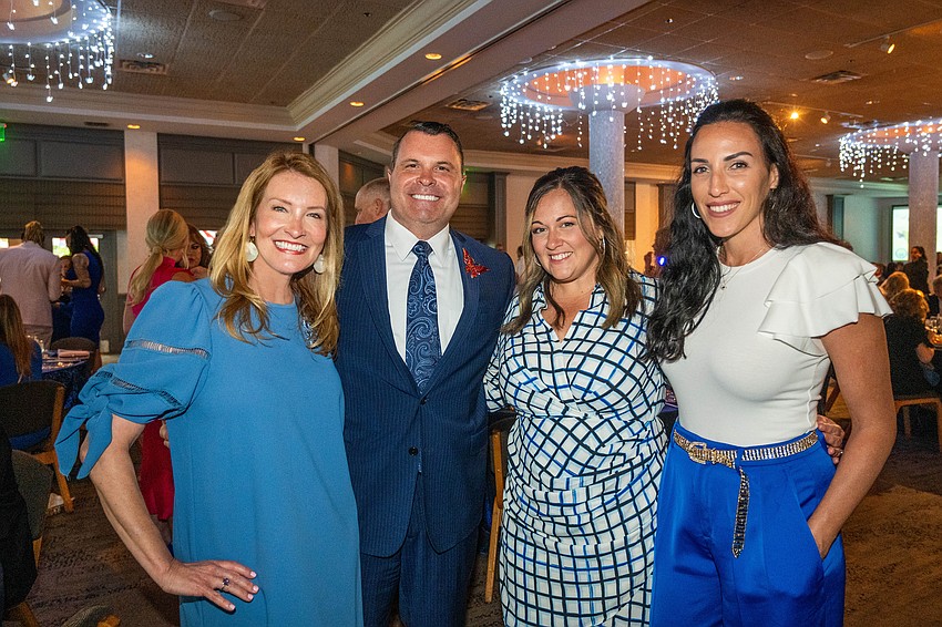 Emily Walsh, Pat Robinson, Mya Widmyer and Marisa Merlino