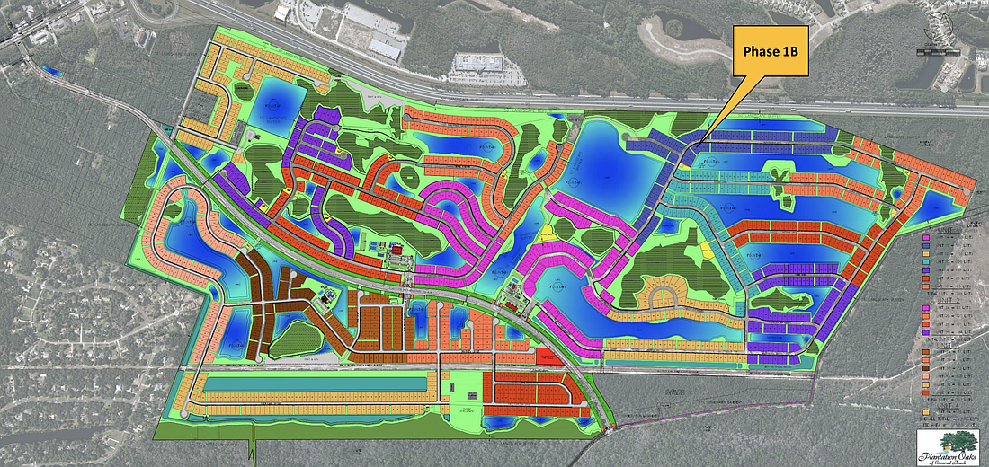 Plantation Oaks has been completely designed now, according to its developer. Courtesy of the city of Ormond Beach