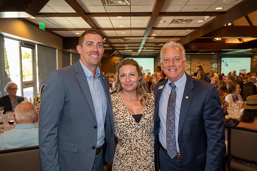 Mark Ketterer, Tiffany Hughes and David Curry