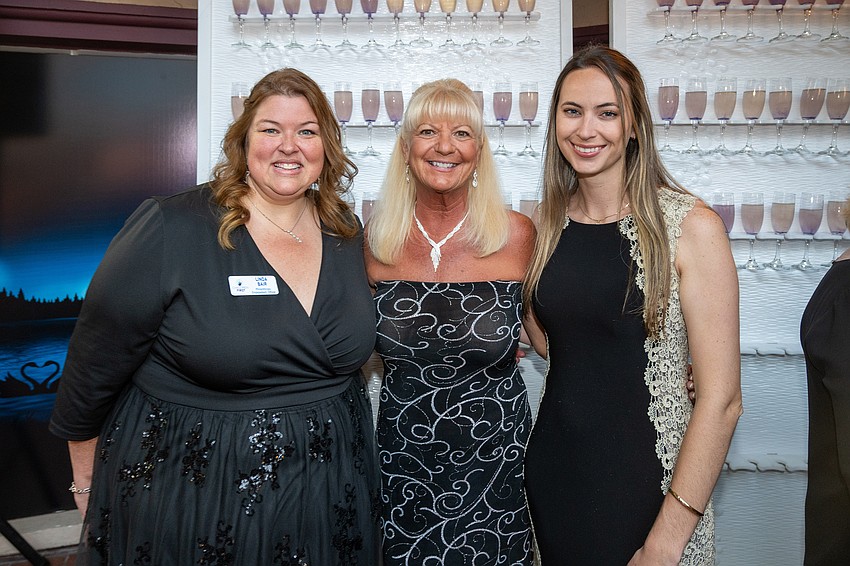 Linda Bair, Lucy Nicandri and Lisa Baer