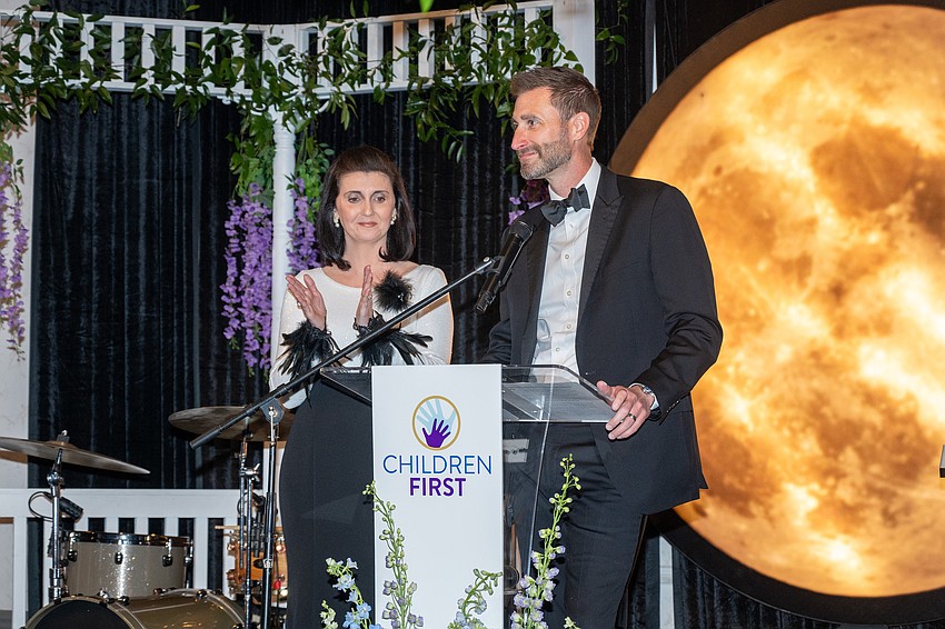 Jessica Rogers and Keith Johnson