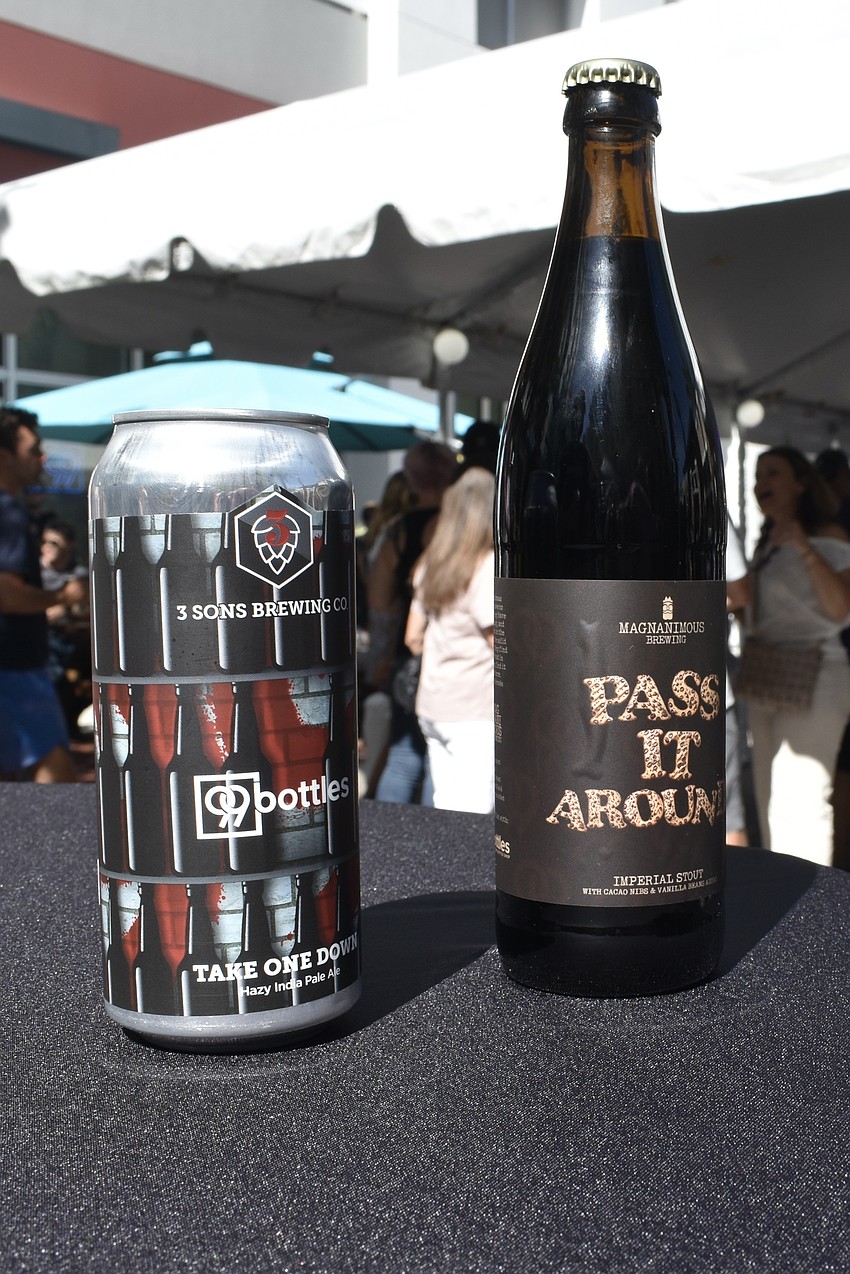 99 Bottles released two new beers at the event: a Hazy IPA brewed with 3 Sons Brewing and an Imperial Stout brewed with Magnanimous Brewing