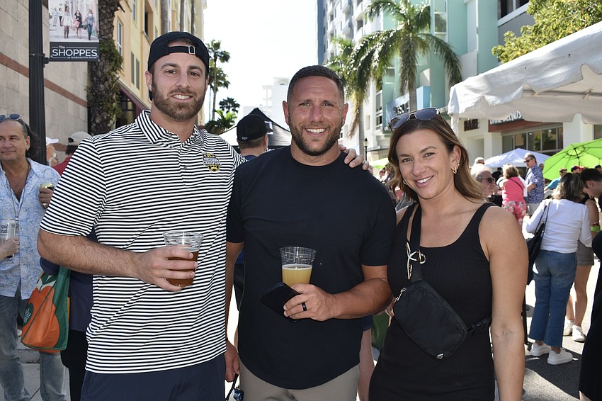 Daniel Boileau and Matthew and Meagen Lagarce