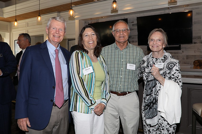 Duncan Brown, Alison and Howie Madsen, and Susan Brown