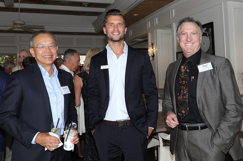 Robert Lin with Matthew Sheets and Paul DeLauro