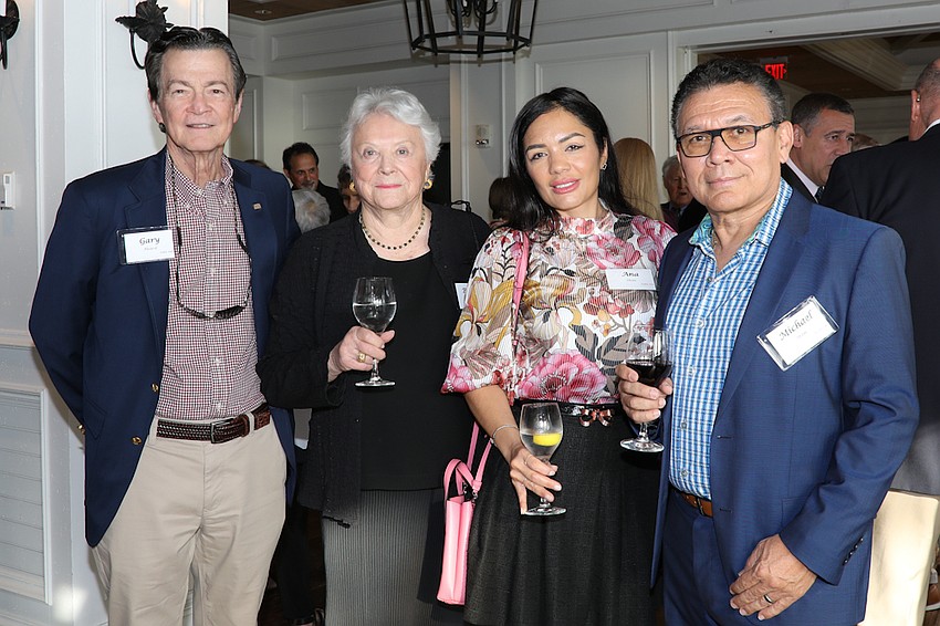 Gary Heard and Barbara Pickrell with Ana and Michael Shim