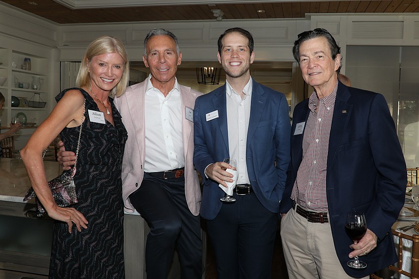 Allison Anderson, Jim Lampl, Chandler Pennington and Gary Heard