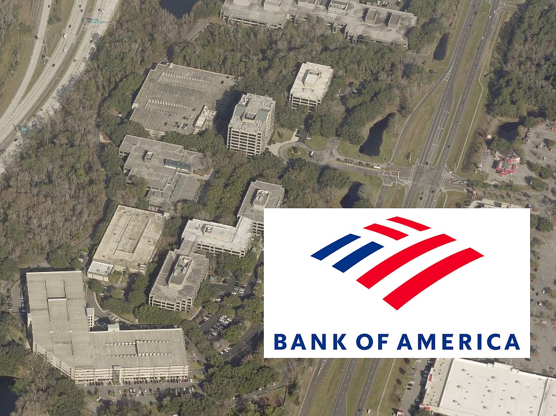 Bank of America is renovating its five-building Jacksonville Operations Center at 9000 Southside Blvd. near The Avenues mall.