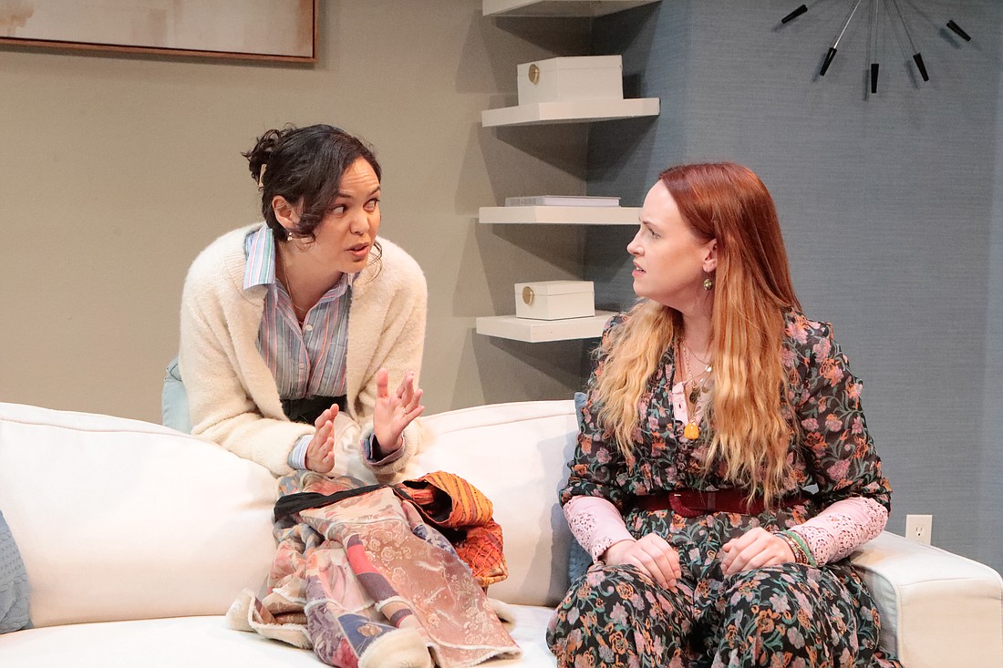 Deykyi Ronge and Alex Pelletier starred as two longtime friends in Brenda Withers'"Westminster," which was the winner of the fourth Modern Works Festival and was produced during Urbanite Theatre's 2023-24 season.