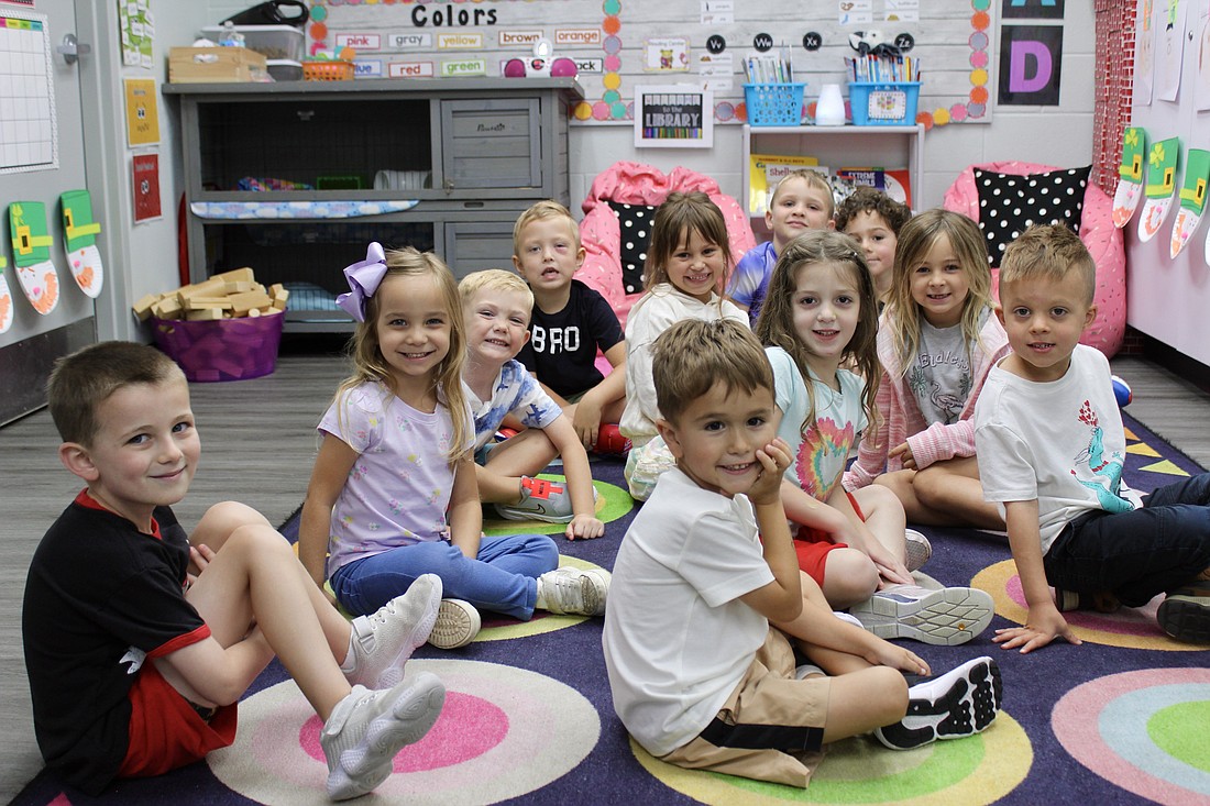 Heather Amato's VPK class is learning math.