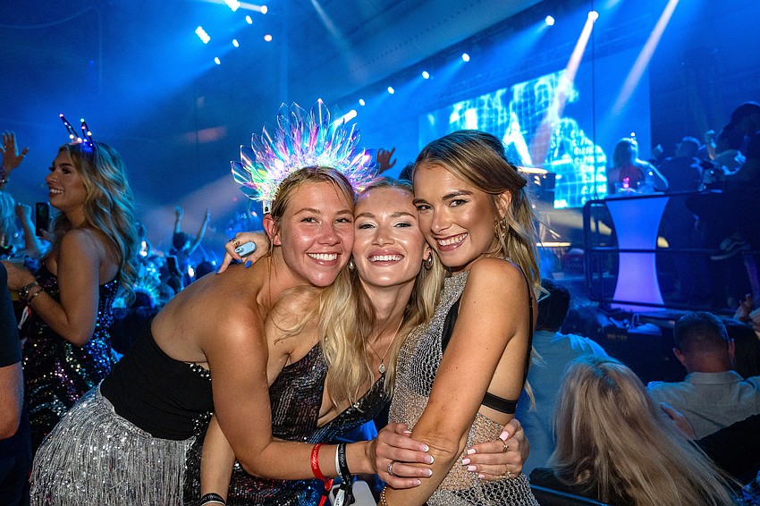 Lindsay Mouhot, Raechel Polen and Aria Rizzo