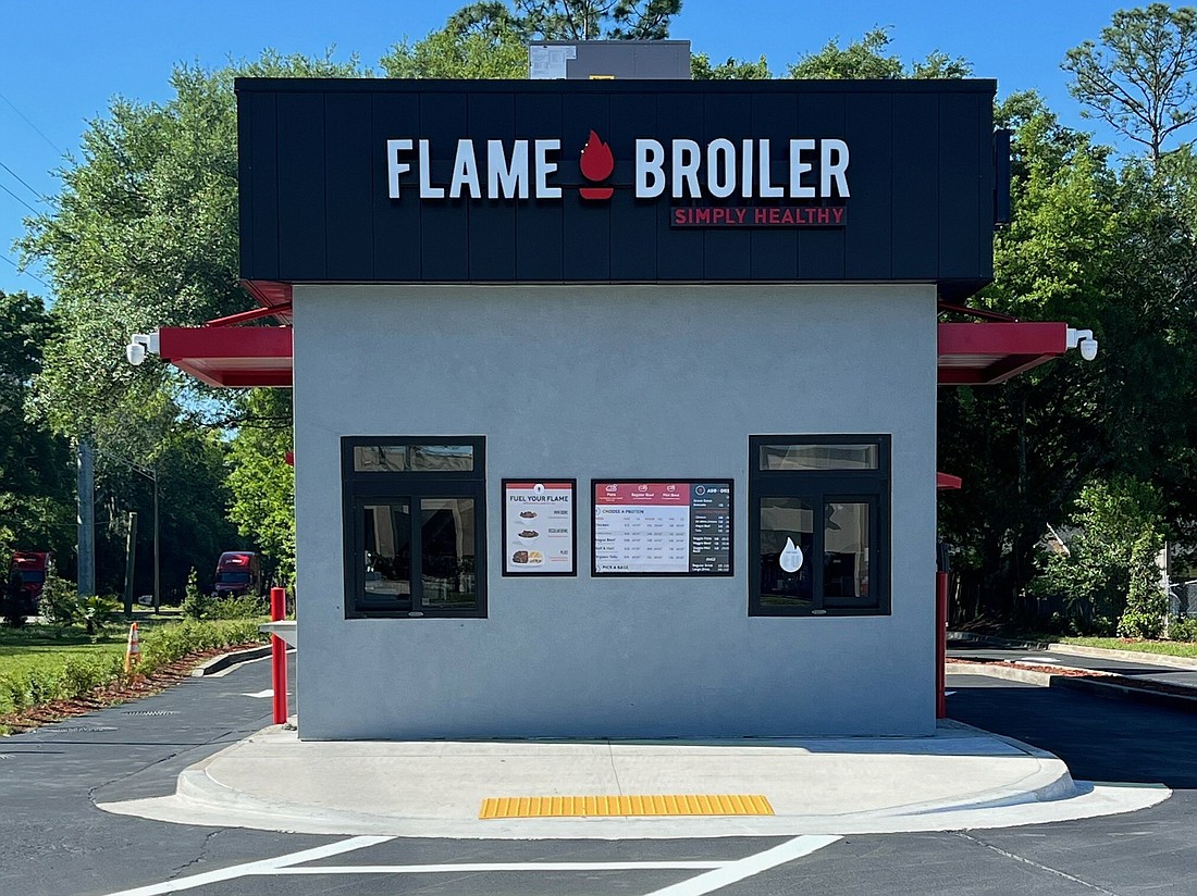 Flame Broiler, the healthy Korean-inspired rice bowl restaurant group, is opening its first double drive-thru in Jacksonville.