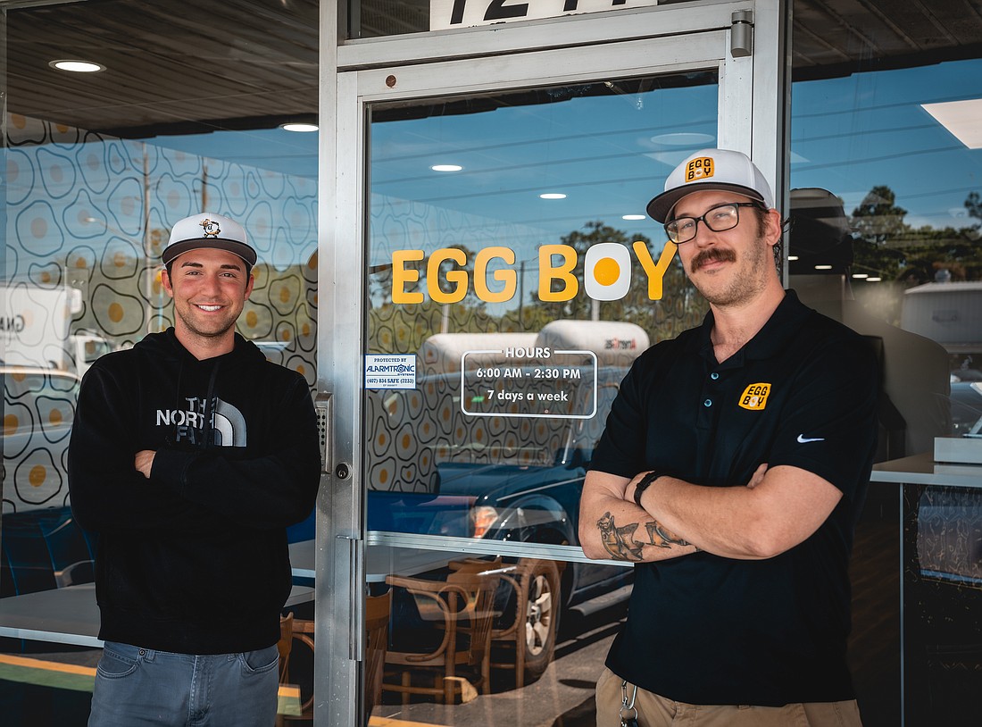 Brothers Nick and Zachary Presti, in partnership with Canopy Road Café CEO and co-founder Brad Buckenheimer, came up with the EggBoy concept.