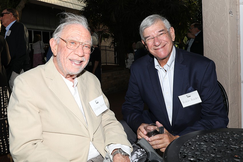 Charles Perret and Robin Radin