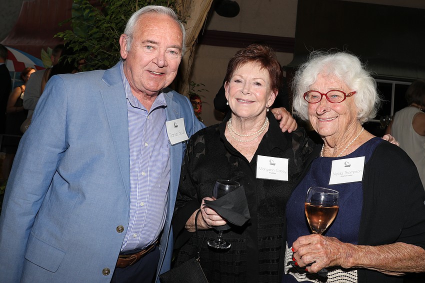 Daniel Scull, Maryann Casey and Nelda Thompson